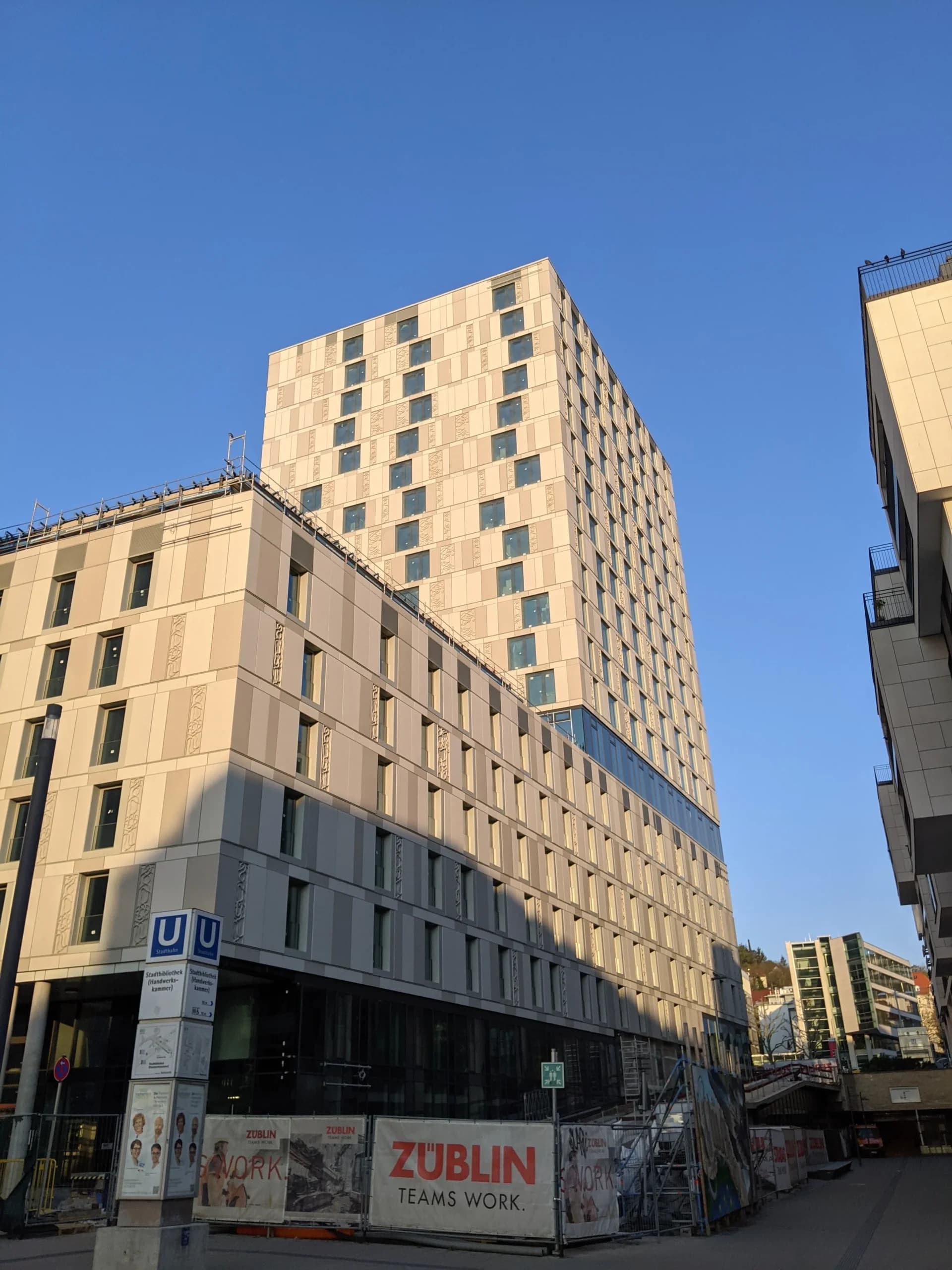 Turm am Mailänder Platz, Ansicht 2