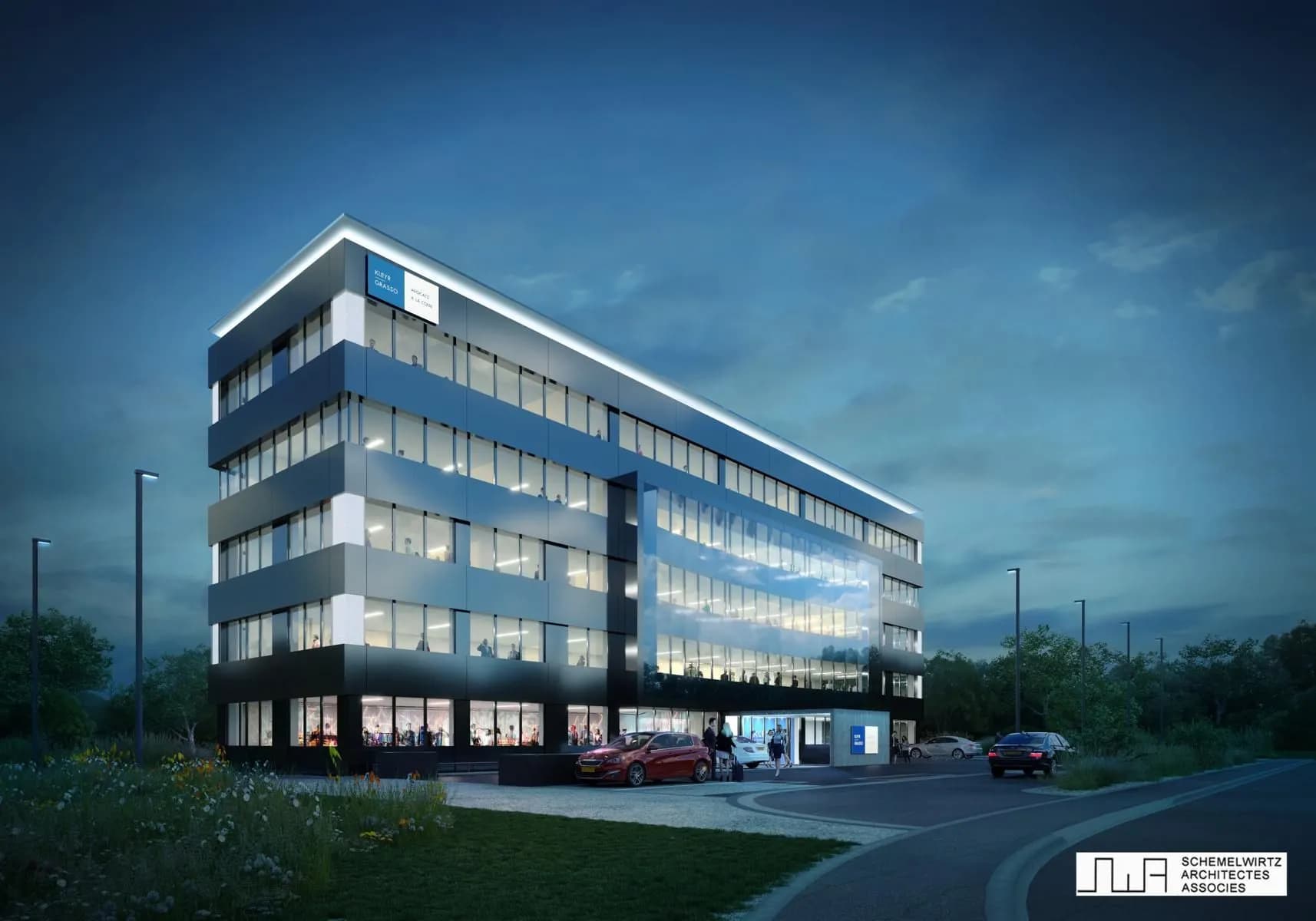Strassen Business Center, Ansicht 2