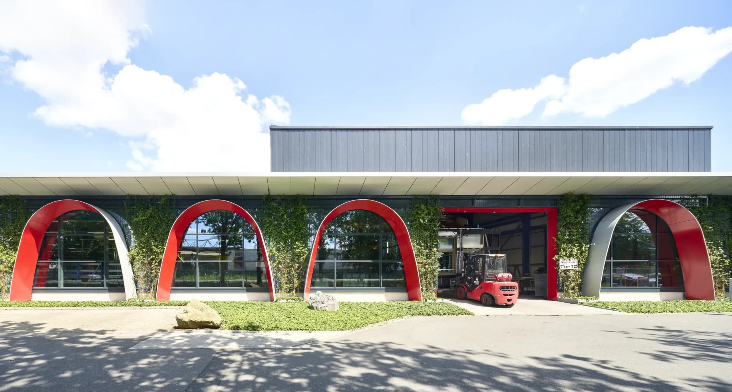 Produktionshalle Feldhaus, Ansicht 2