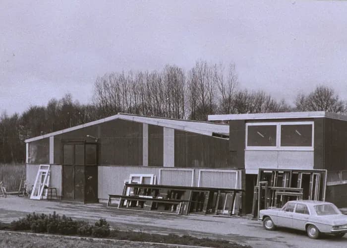 Firmensitz an der Rheiner Straße in den 1960er Jahren