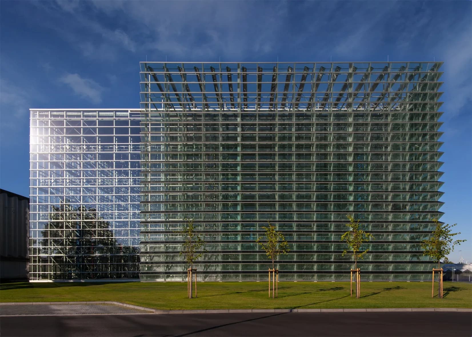 Hochregallager Ernsting Coesfeld Lette Fassade Feldhaus – Beitragsbild