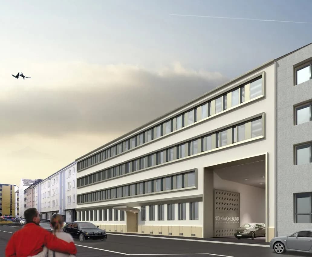 Sanierung Volkswohlbund Dortmund Fassade Feldhaus – Beitragsbild